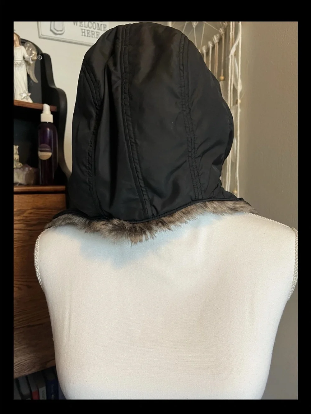 Banana Republic Unisex Brown Faux Fur Trapper Hat